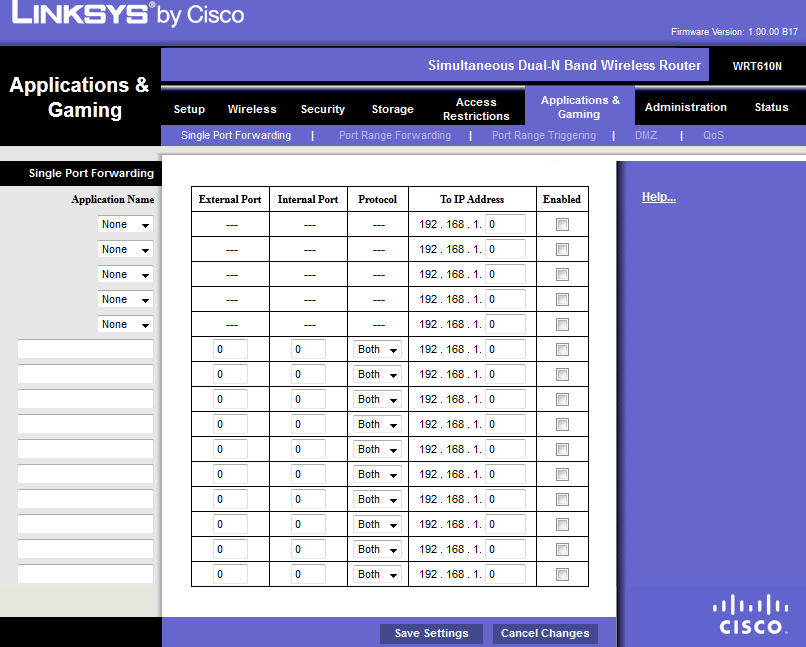 cisco ios port forwarding