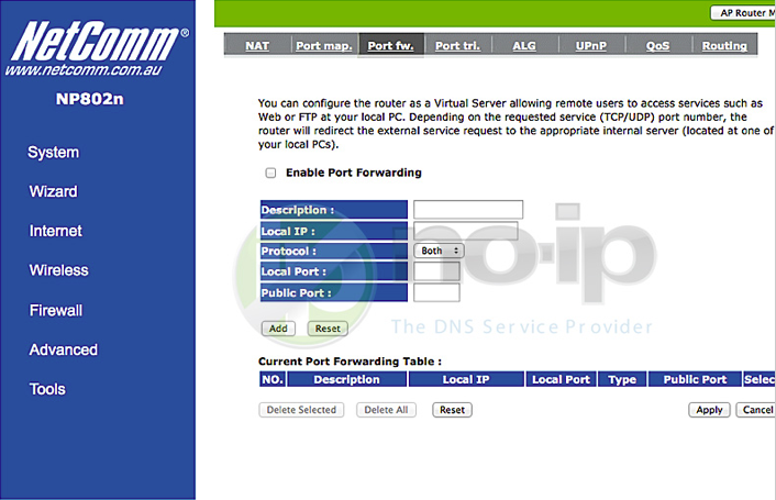 nzbget port forwarding router web add nzb