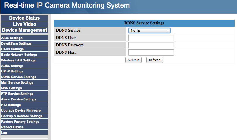 Setup foscam ip store camera