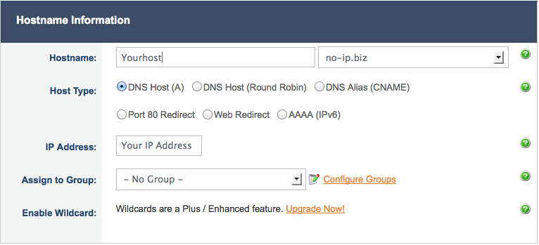 Add Hostname