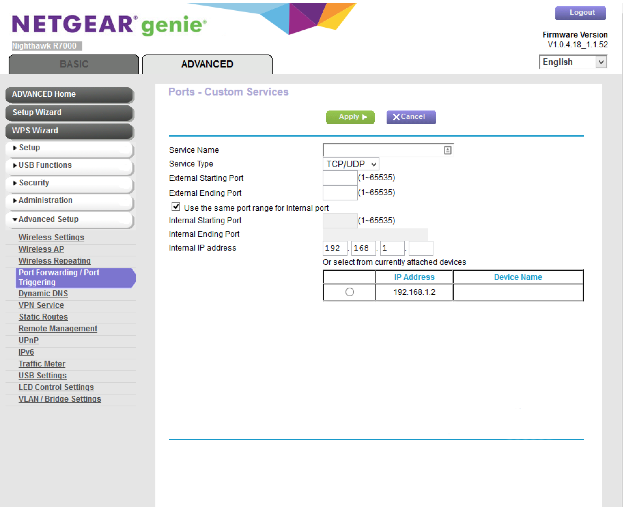 Creating a Port Forward in Your Router for Battlefield 4