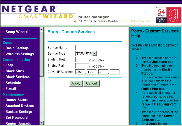 SOLVED] Port Forwarding for IP Camera not working