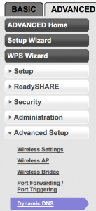 Configure Dynamic DNS in a Netgear Router 1