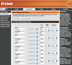 Port Forward a D-Link Router 3