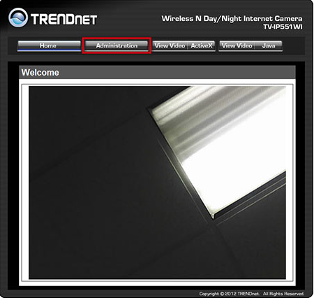 Trendnet ip best sale camera setup