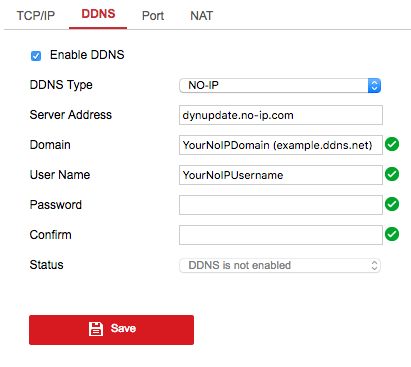 Hikvision store web server